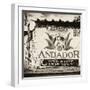 ¡Viva Mexico! Square Collection - Oaxaca Sign III-Philippe Hugonnard-Framed Photographic Print