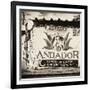 ¡Viva Mexico! Square Collection - Oaxaca Sign III-Philippe Hugonnard-Framed Photographic Print