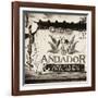 ¡Viva Mexico! Square Collection - Oaxaca Sign III-Philippe Hugonnard-Framed Photographic Print