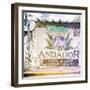 ¡Viva Mexico! Square Collection - Oaxaca Sign-Philippe Hugonnard-Framed Photographic Print