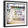 ¡Viva Mexico! Square Collection - Oaxaca Sign-Philippe Hugonnard-Framed Photographic Print