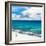 ¡Viva Mexico! Square Collection - Ocean and Beach View - Cancun-Philippe Hugonnard-Framed Photographic Print