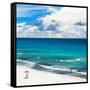 ¡Viva Mexico! Square Collection - Ocean and Beach View - Cancun-Philippe Hugonnard-Framed Stretched Canvas