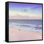 ¡Viva Mexico! Square Collection - Ocean View at Sunset in Cancun III-Philippe Hugonnard-Framed Stretched Canvas