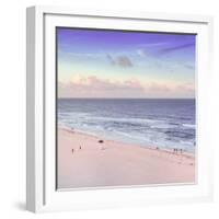 ¡Viva Mexico! Square Collection - Ocean View at Sunset in Cancun III-Philippe Hugonnard-Framed Photographic Print