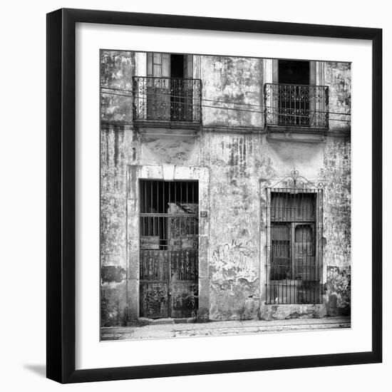 ¡Viva Mexico! Square Collection - Old Facade II-Philippe Hugonnard-Framed Photographic Print