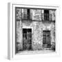 ¡Viva Mexico! Square Collection - Old Facade II-Philippe Hugonnard-Framed Photographic Print