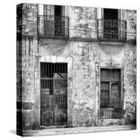 ¡Viva Mexico! Square Collection - Old Facade II-Philippe Hugonnard-Stretched Canvas