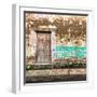 ¡Viva Mexico! Square Collection - Old House Wall II-Philippe Hugonnard-Framed Photographic Print
