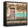 ¡Viva Mexico! Square Collection - Old House Wall II-Philippe Hugonnard-Framed Stretched Canvas
