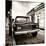 ¡Viva Mexico! Square Collection - Old Jeep in the street of San Cristobal III-Philippe Hugonnard-Mounted Photographic Print