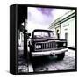 ¡Viva Mexico! Square Collection - Old Jeep in the street of San Cristobal V-Philippe Hugonnard-Framed Stretched Canvas