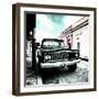 ¡Viva Mexico! Square Collection - Old Jeep in the street of San Cristobal VI-Philippe Hugonnard-Framed Photographic Print