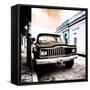 ¡Viva Mexico! Square Collection - Old Jeep in the street of San Cristobal VII-Philippe Hugonnard-Framed Stretched Canvas