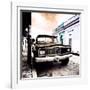 ¡Viva Mexico! Square Collection - Old Jeep in the street of San Cristobal VII-Philippe Hugonnard-Framed Photographic Print