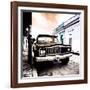 ¡Viva Mexico! Square Collection - Old Jeep in the street of San Cristobal VII-Philippe Hugonnard-Framed Photographic Print