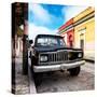 ¡Viva Mexico! Square Collection - Old Jeep in the street of San Cristobal-Philippe Hugonnard-Stretched Canvas