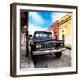 ¡Viva Mexico! Square Collection - Old Jeep in the street of San Cristobal-Philippe Hugonnard-Framed Photographic Print