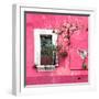 ¡Viva Mexico! Square Collection - Old Pink Facade II-Philippe Hugonnard-Framed Photographic Print