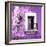 ¡Viva Mexico! Square Collection - Old Purple Facade-Philippe Hugonnard-Framed Photographic Print