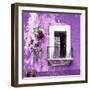 ¡Viva Mexico! Square Collection - Old Purple Facade-Philippe Hugonnard-Framed Photographic Print