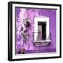 ¡Viva Mexico! Square Collection - Old Purple Facade-Philippe Hugonnard-Framed Photographic Print