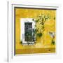 ¡Viva Mexico! Square Collection - Old Yellow Facade II-Philippe Hugonnard-Framed Photographic Print