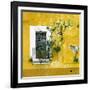 ¡Viva Mexico! Square Collection - Old Yellow Facade II-Philippe Hugonnard-Framed Photographic Print