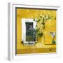 ¡Viva Mexico! Square Collection - Old Yellow Facade II-Philippe Hugonnard-Framed Photographic Print