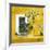 ¡Viva Mexico! Square Collection - Old Yellow Facade II-Philippe Hugonnard-Framed Photographic Print