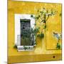 ¡Viva Mexico! Square Collection - Old Yellow Facade II-Philippe Hugonnard-Mounted Photographic Print