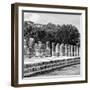 ¡Viva Mexico! Square Collection - One Thousand Mayan Columns in Chichen Itza III-Philippe Hugonnard-Framed Photographic Print