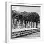 ¡Viva Mexico! Square Collection - One Thousand Mayan Columns in Chichen Itza III-Philippe Hugonnard-Framed Photographic Print