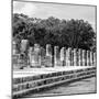 ¡Viva Mexico! Square Collection - One Thousand Mayan Columns in Chichen Itza III-Philippe Hugonnard-Mounted Photographic Print