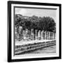 ¡Viva Mexico! Square Collection - One Thousand Mayan Columns in Chichen Itza III-Philippe Hugonnard-Framed Photographic Print