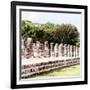 ¡Viva Mexico! Square Collection - One Thousand Mayan Columns in Chichen Itza IV-Philippe Hugonnard-Framed Photographic Print