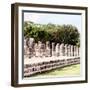 ¡Viva Mexico! Square Collection - One Thousand Mayan Columns in Chichen Itza IV-Philippe Hugonnard-Framed Photographic Print