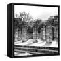 ¡Viva Mexico! Square Collection - One Thousand Mayan Columns in Chichen Itza V-Philippe Hugonnard-Framed Stretched Canvas