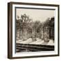 ¡Viva Mexico! Square Collection - One Thousand Mayan Columns in Chichen Itza VI-Philippe Hugonnard-Framed Photographic Print