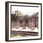 ¡Viva Mexico! Square Collection - One Thousand Mayan Columns in Chichen Itza VII-Philippe Hugonnard-Framed Photographic Print