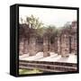 ¡Viva Mexico! Square Collection - One Thousand Mayan Columns in Chichen Itza VII-Philippe Hugonnard-Framed Stretched Canvas