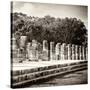 ¡Viva Mexico! Square Collection - One Thousand Mayan Columns in Chichen Itza-Philippe Hugonnard-Stretched Canvas