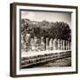 ¡Viva Mexico! Square Collection - One Thousand Mayan Columns in Chichen Itza-Philippe Hugonnard-Framed Photographic Print