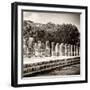 ¡Viva Mexico! Square Collection - One Thousand Mayan Columns in Chichen Itza-Philippe Hugonnard-Framed Photographic Print