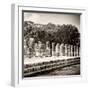 ¡Viva Mexico! Square Collection - One Thousand Mayan Columns in Chichen Itza-Philippe Hugonnard-Framed Photographic Print