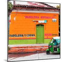 ¡Viva Mexico! Square Collection - Orange Papeleria-Philippe Hugonnard-Mounted Photographic Print