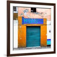 ¡Viva Mexico! Square Collection - Orange Taller-Philippe Hugonnard-Framed Photographic Print