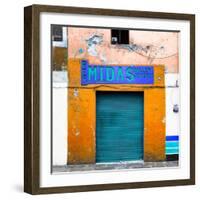 ¡Viva Mexico! Square Collection - Orange Taller-Philippe Hugonnard-Framed Photographic Print