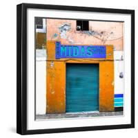 ¡Viva Mexico! Square Collection - Orange Taller-Philippe Hugonnard-Framed Photographic Print