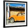 ¡Viva Mexico! Square Collection - Orange VW Beetle Car-Philippe Hugonnard-Framed Photographic Print